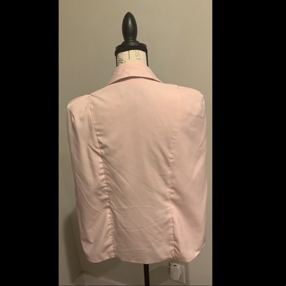Pink blazer cape - Picture 11 of 13